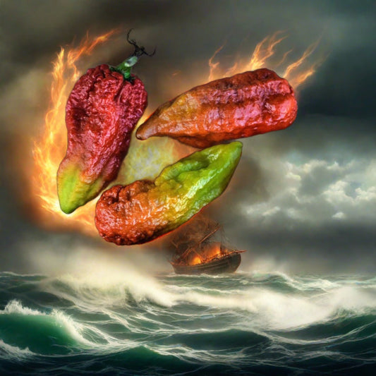 Leviathan Gnarly Carmel Scorpion Pepper Plant Coming Soon!